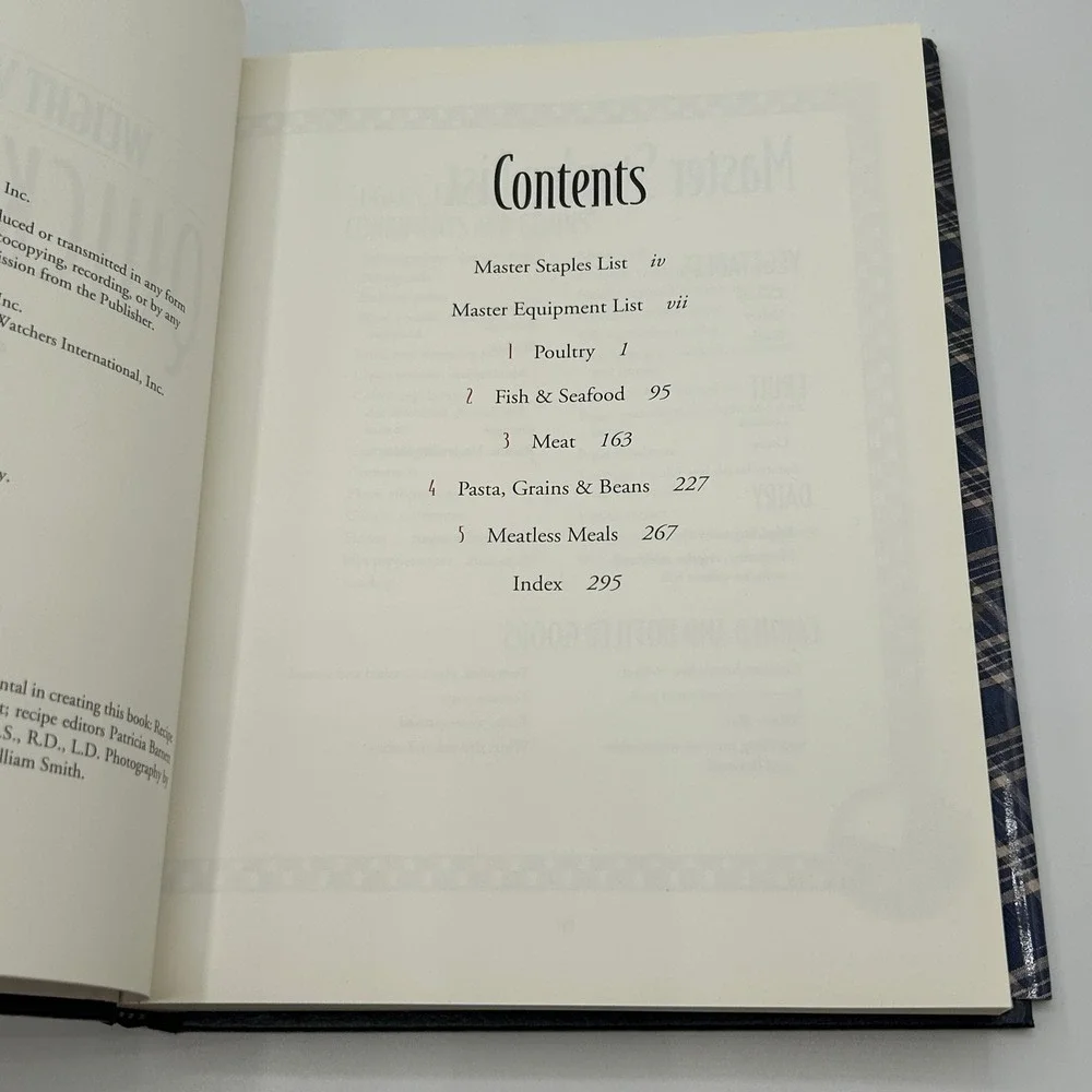 Weight Watchers Lot 2 Quick Meals Party Holiday Cookbooks Hardcover‎ Illustrated